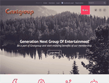Tablet Screenshot of gnxtgroup.com